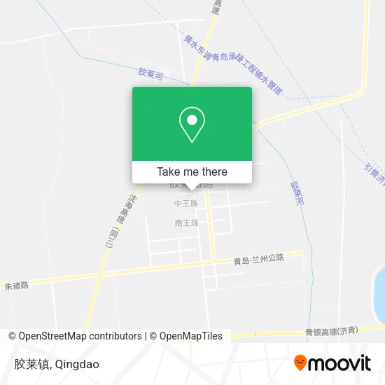 胶莱镇 map