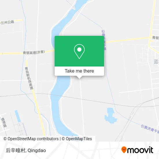 后辛疃村 map