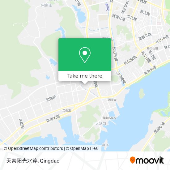 天泰阳光水岸 map