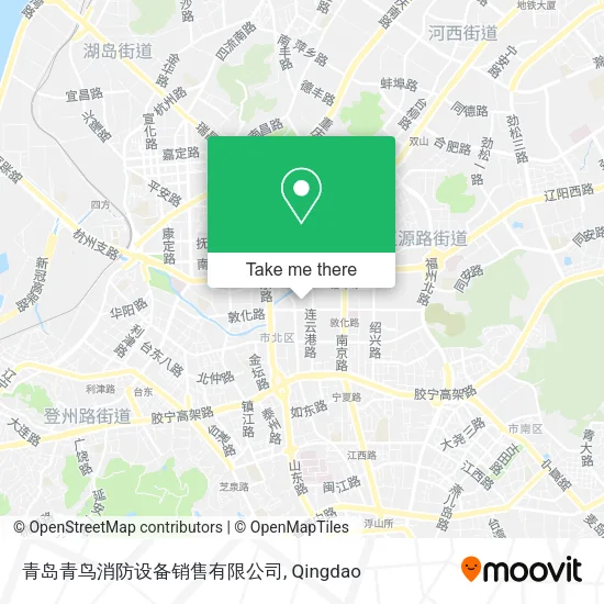 青岛青鸟消防设备销售有限公司 map