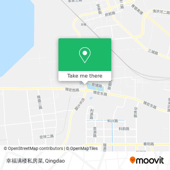 幸福满楼私房菜 map