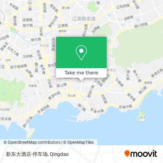 新东大酒店-停车场 map