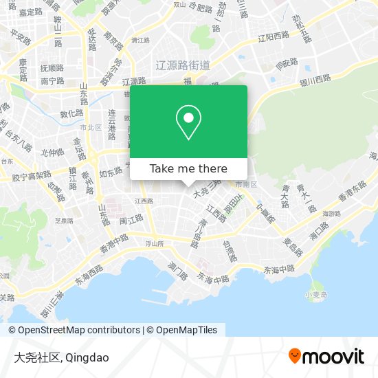 大尧社区 map