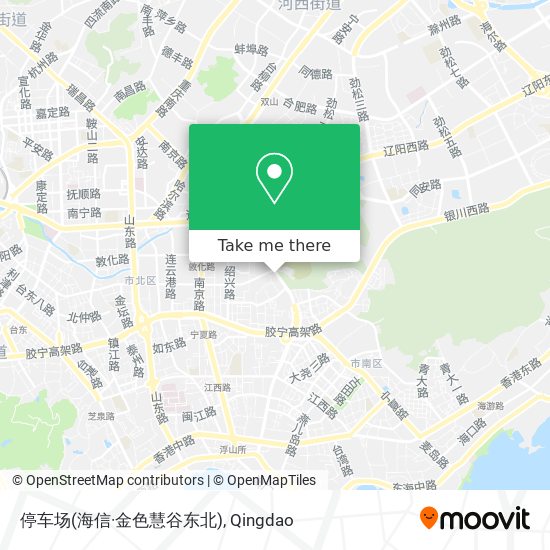 停车场(海信·金色慧谷东北) map