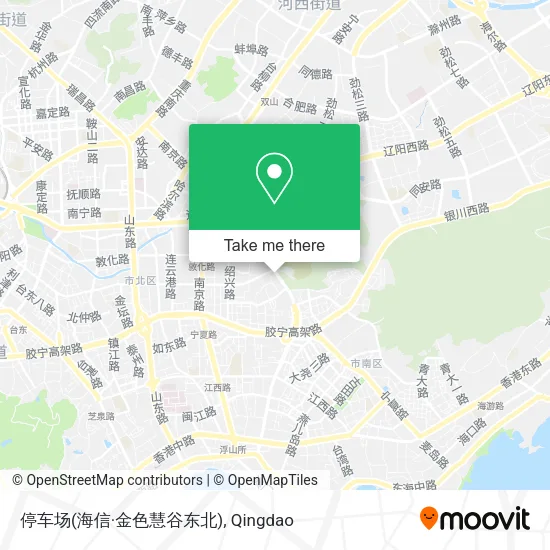 停车场(海信·金色慧谷东北) map