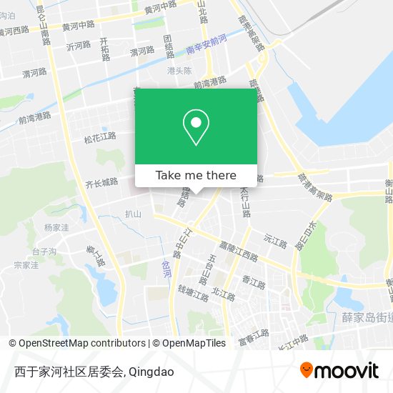 西于家河社区居委会 map
