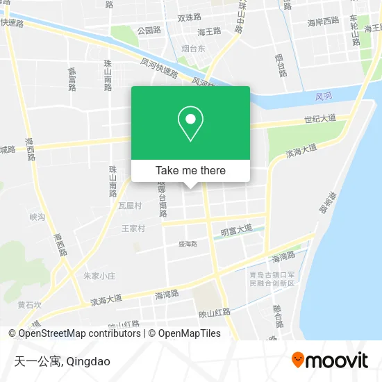 天一公寓 map