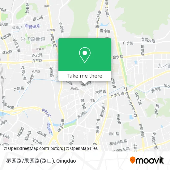 枣园路/果园路(路口) map