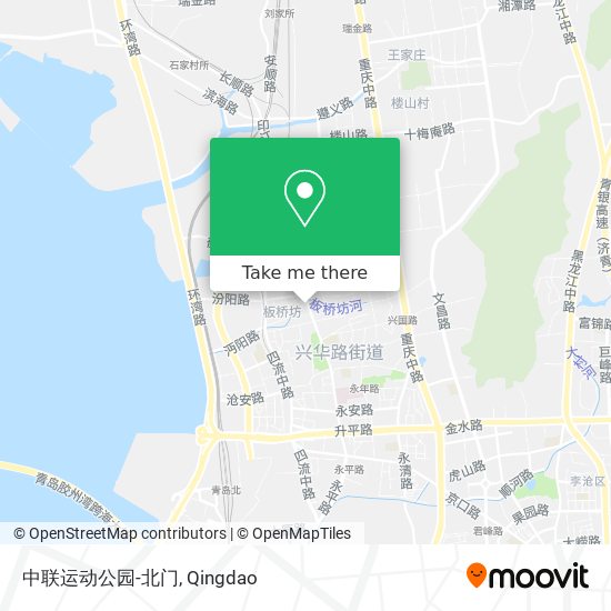中联运动公园-北门 map