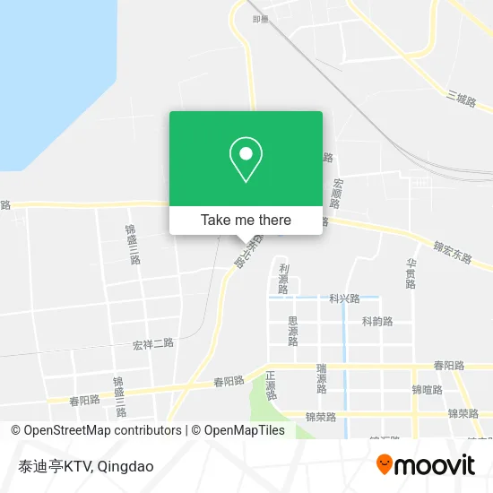泰迪亭KTV map