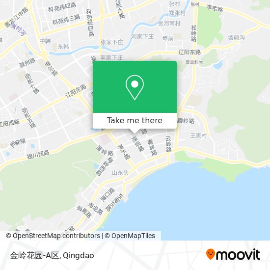 金岭花园-A区 map