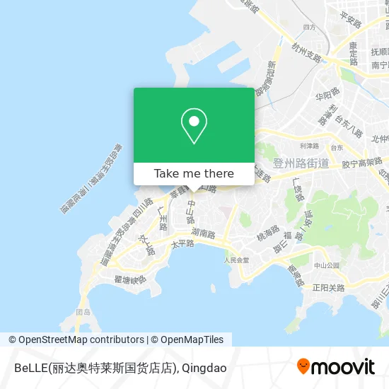 BeLLE(丽达奥特莱斯国货店店) map