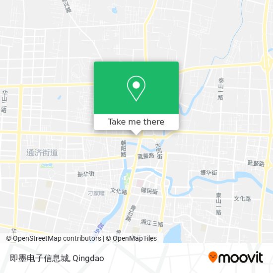 即墨电子信息城 map