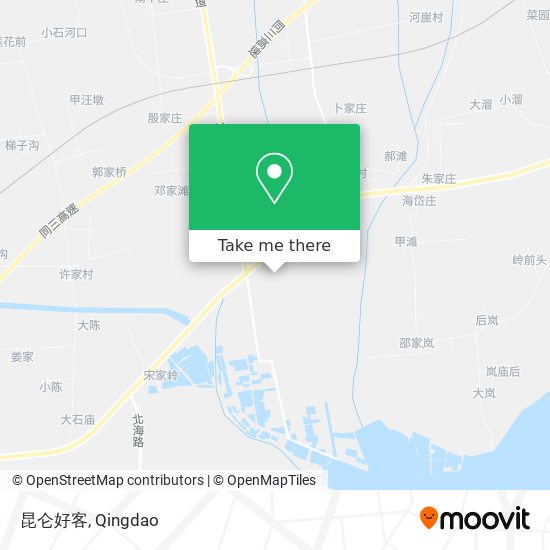 昆仑好客 map