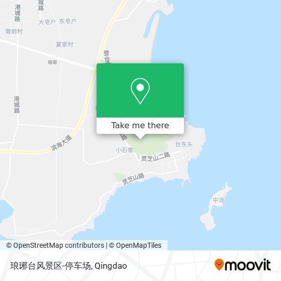 琅琊台风景区-停车场 map