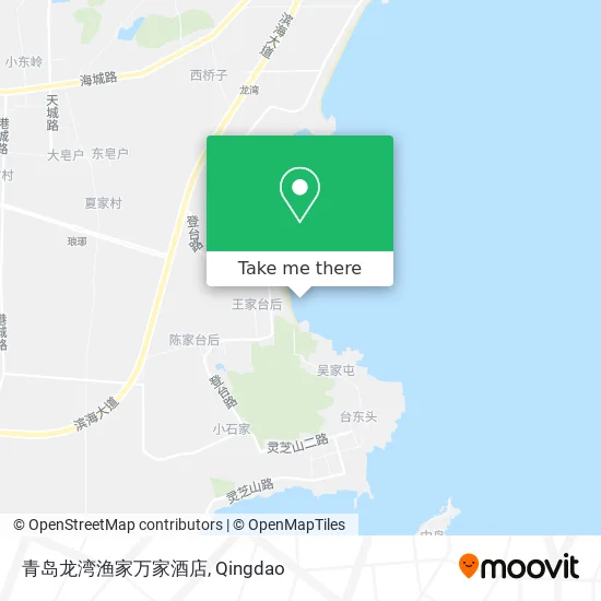 青岛龙湾渔家万家酒店 map