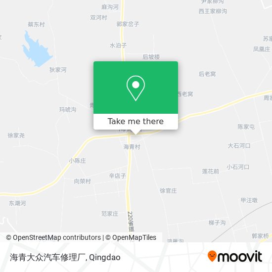 海青大众汽车修理厂 map
