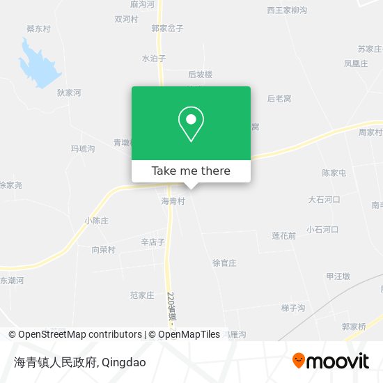 海青镇人民政府 map