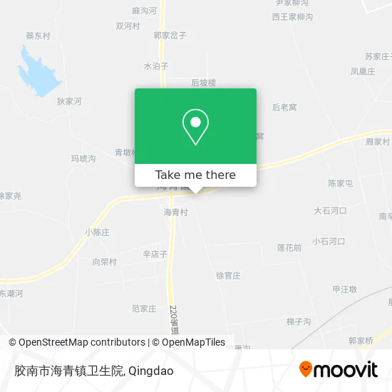 胶南市海青镇卫生院 map