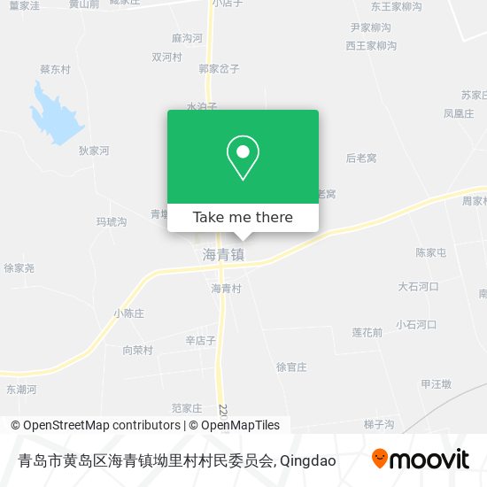青岛市黄岛区海青镇坳里村村民委员会 map