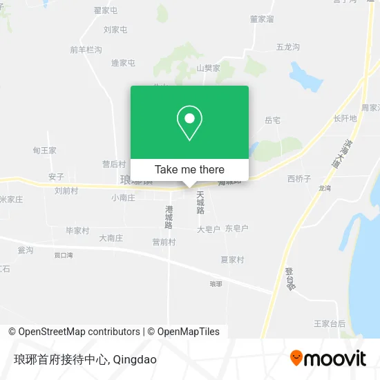 琅琊首府接待中心 map