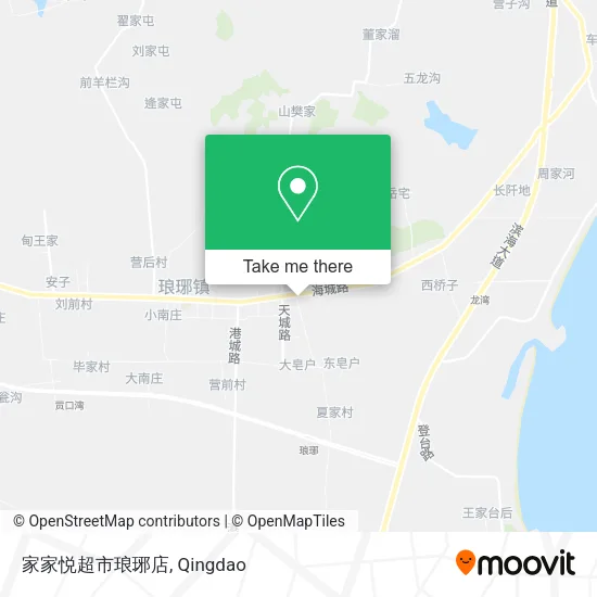 家家悦超市琅琊店 map