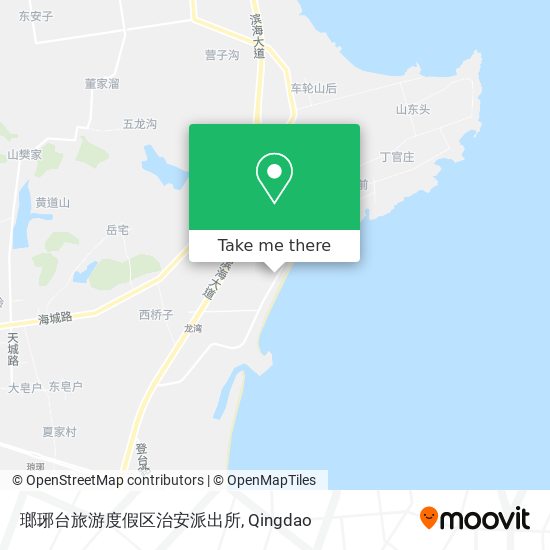 瑯琊台旅游度假区治安派出所 map