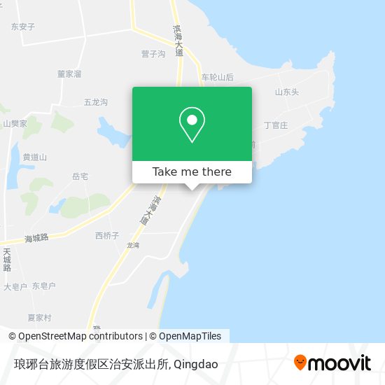 琅琊台旅游度假区治安派出所 map