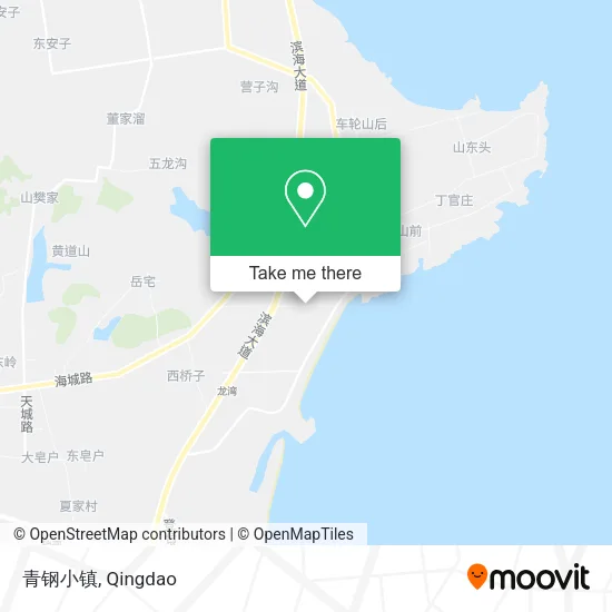 青钢小镇 map