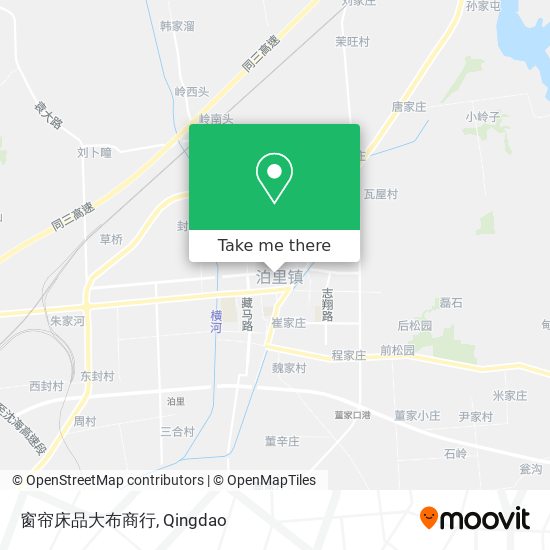 窗帘床品大布商行 map