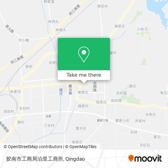 胶南市工商局泊里工商所 map