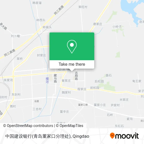 中国建设银行(青岛董家口分理处) map
