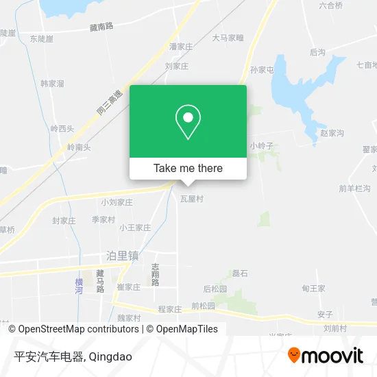 平安汽车电器 map