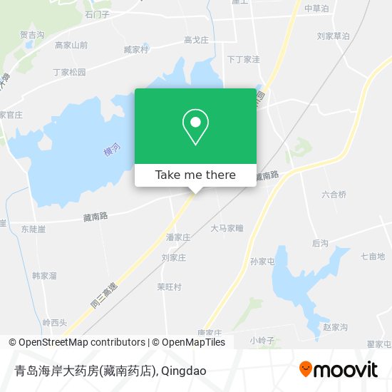青岛海岸大药房(藏南药店) map