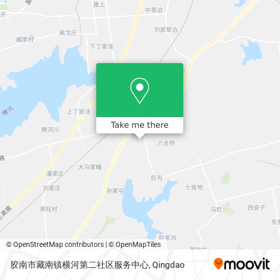 胶南市藏南镇横河第二社区服务中心 map