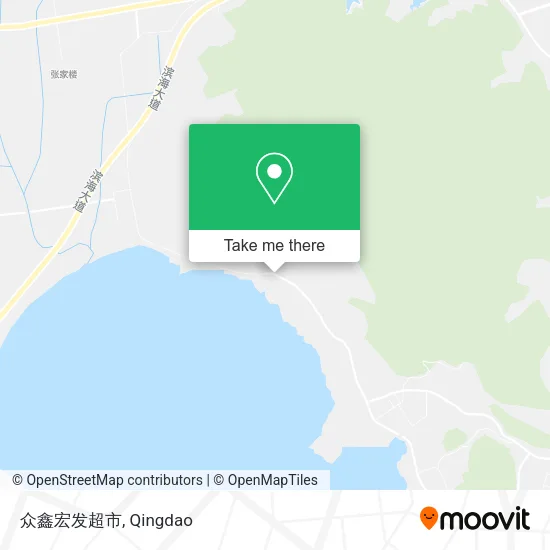 众鑫宏发超市 map