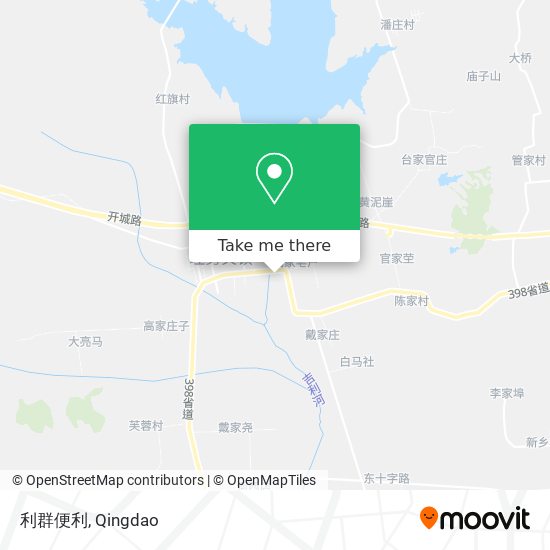 利群便利 map