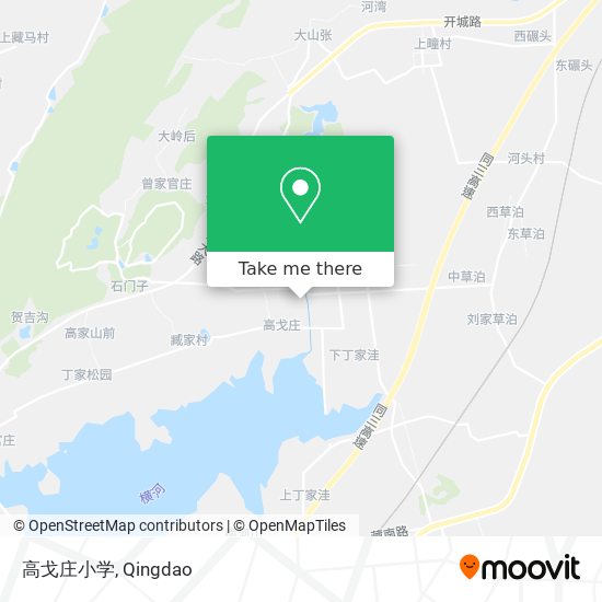 高戈庄小学 map