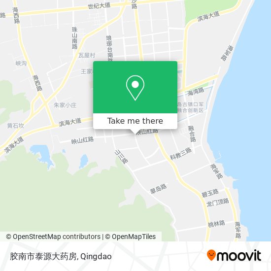 胶南市泰源大药房 map