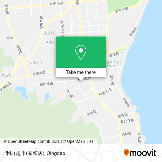 利群超市(家和店) map