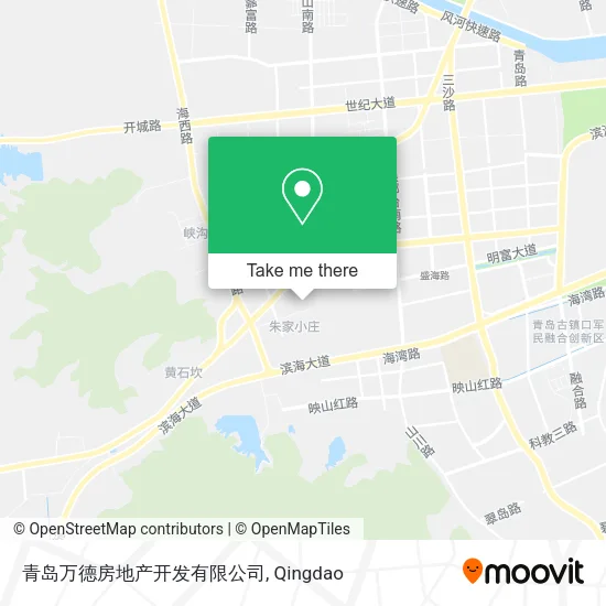 青岛万德房地产开发有限公司 map