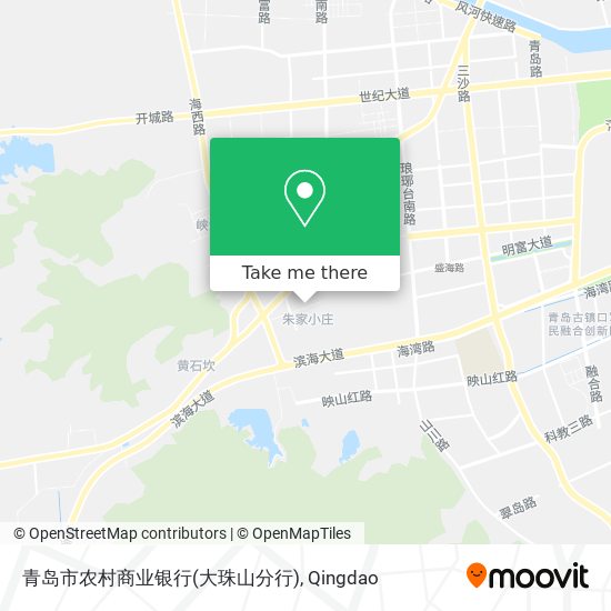 青岛市农村商业银行(大珠山分行) map