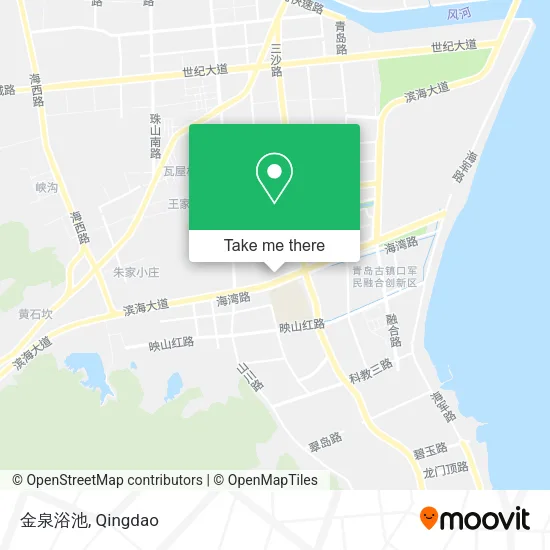 金泉浴池 map