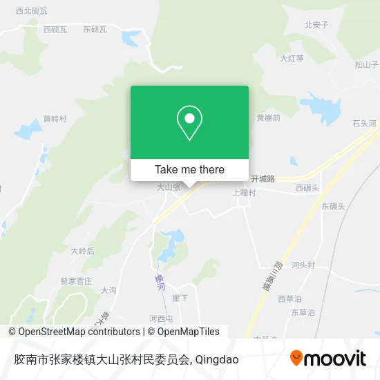 胶南市张家楼镇大山张村民委员会 map