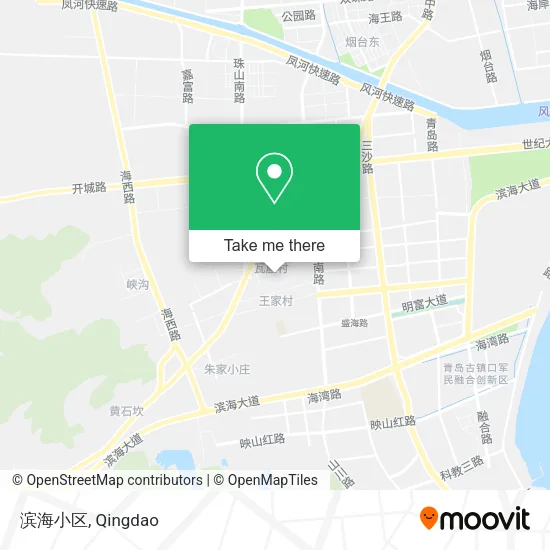 滨海小区 map