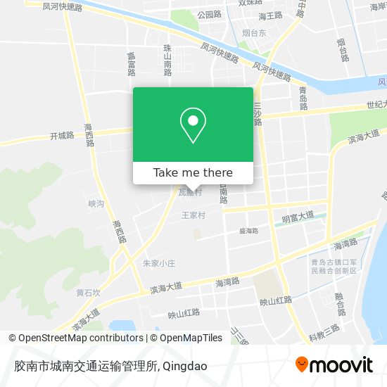 胶南市城南交通运输管理所 map