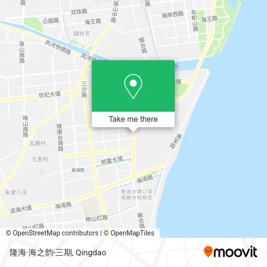 隆海·海之韵-三期 map
