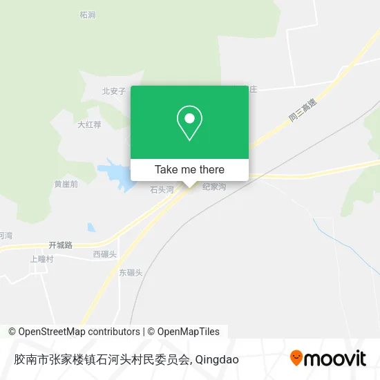 胶南市张家楼镇石河头村民委员会 map