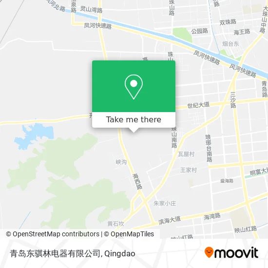 青岛东骐林电器有限公司 map