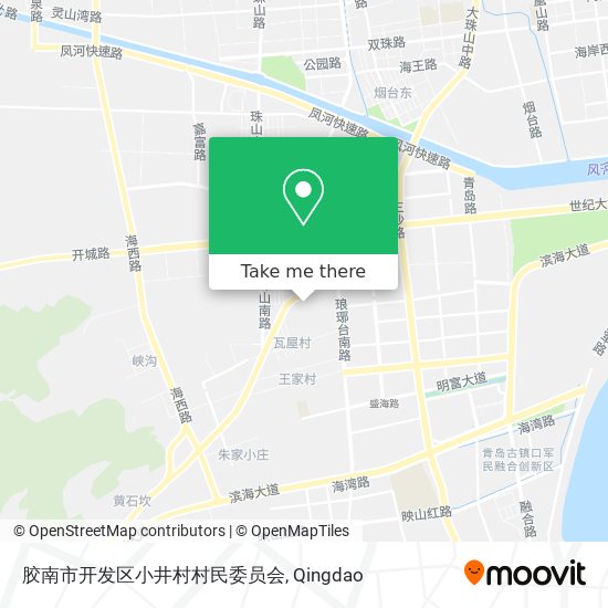 胶南市开发区小井村村民委员会 map